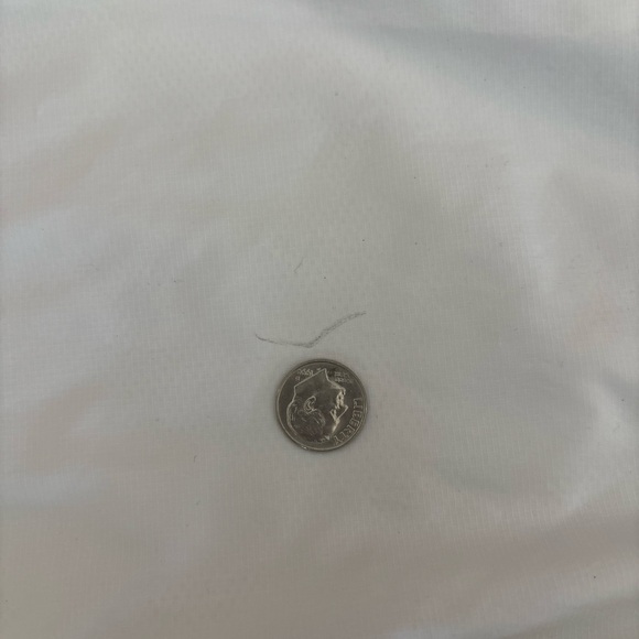 Nike Men's White Windbreaker Jacket Black & White Lightweight Spring/Summer - Picture 5 of 10